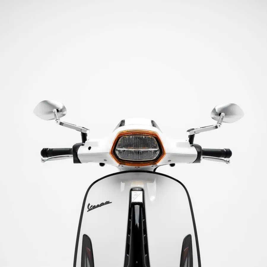 VIRTU Mirror Pedro Oval CNC Vespa Primavera, GTS, S, LX, Sprint