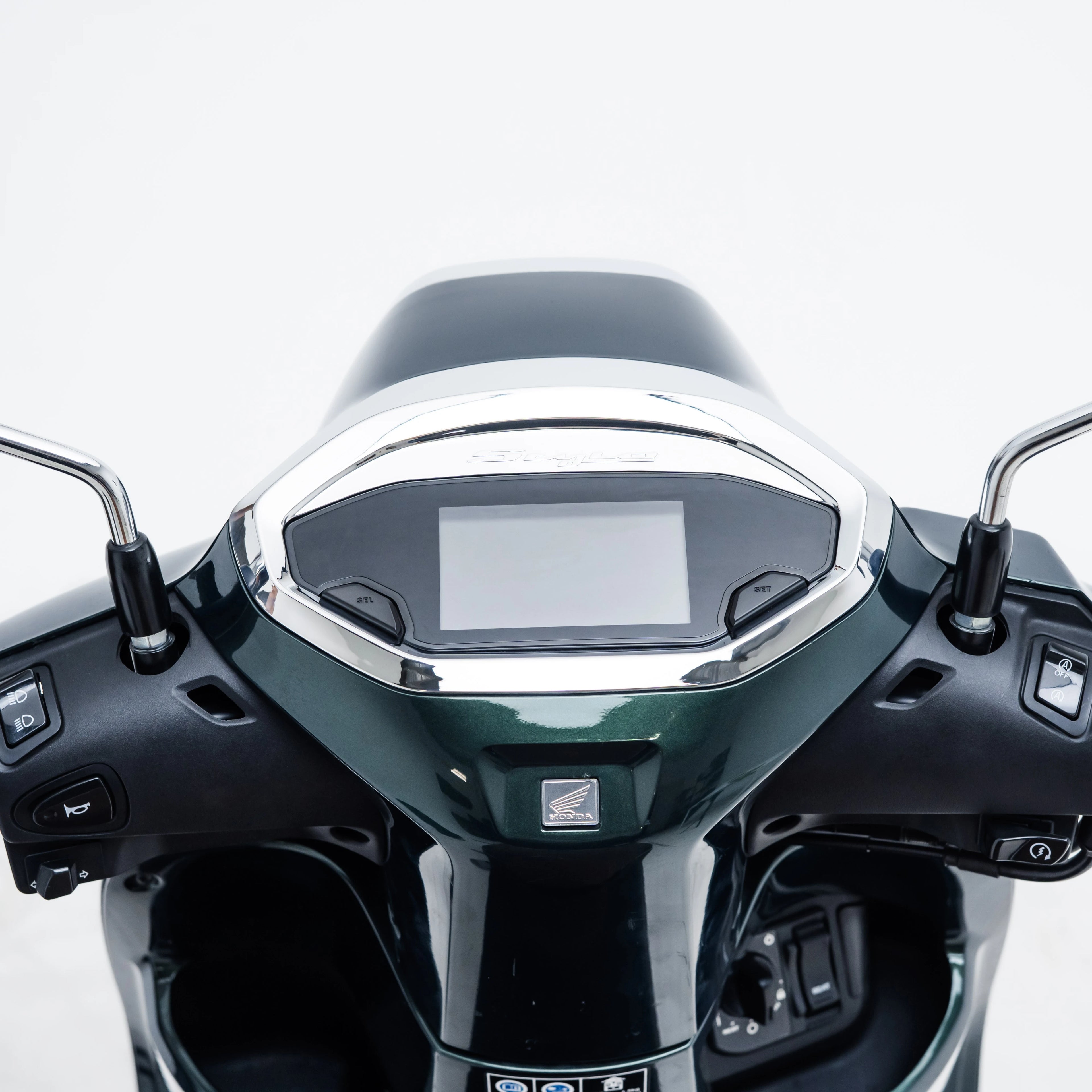 NEMO Speedometer Cover Chrome Stylo 160