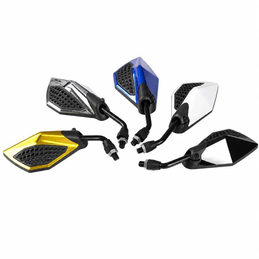&nbsp;GMA Honeycomb Rear View Mirrors Universal - (Honda, Yamaha & Suzuki)