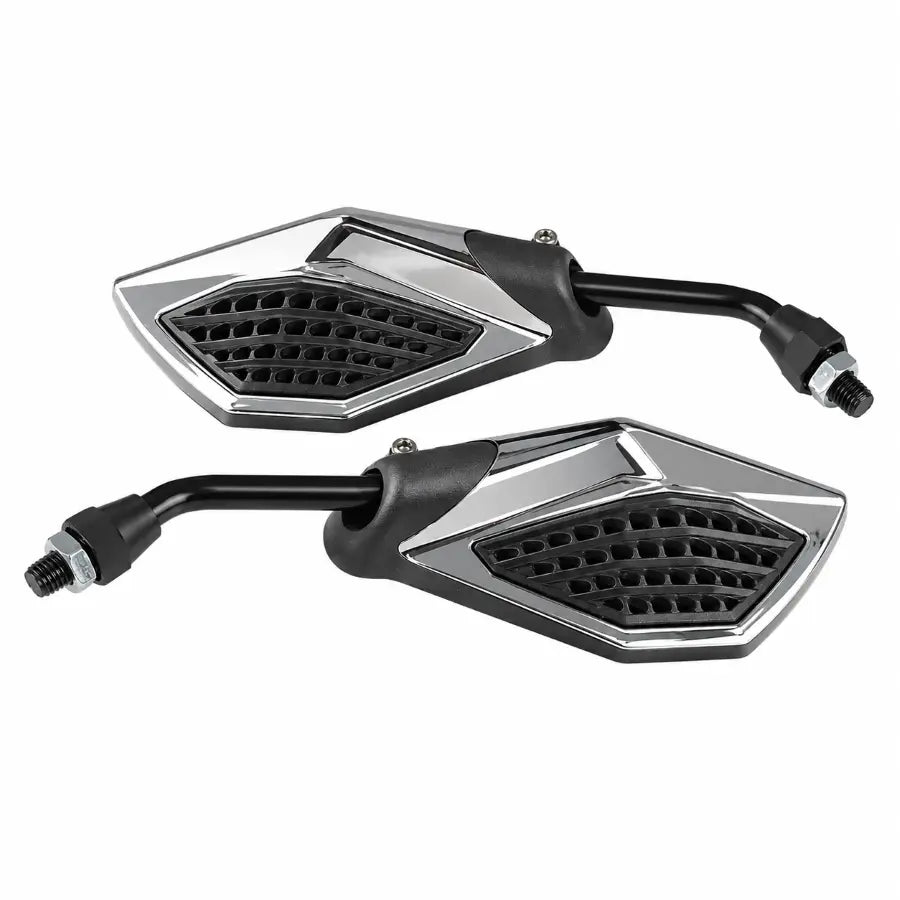 GMA Honeycomb Rear View Mirrors Universal - (Honda, Yamaha & Suzuki)