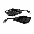 GMA Honeycomb Rear View Mirrors Universal - (Honda, Yamaha & Suzuki)