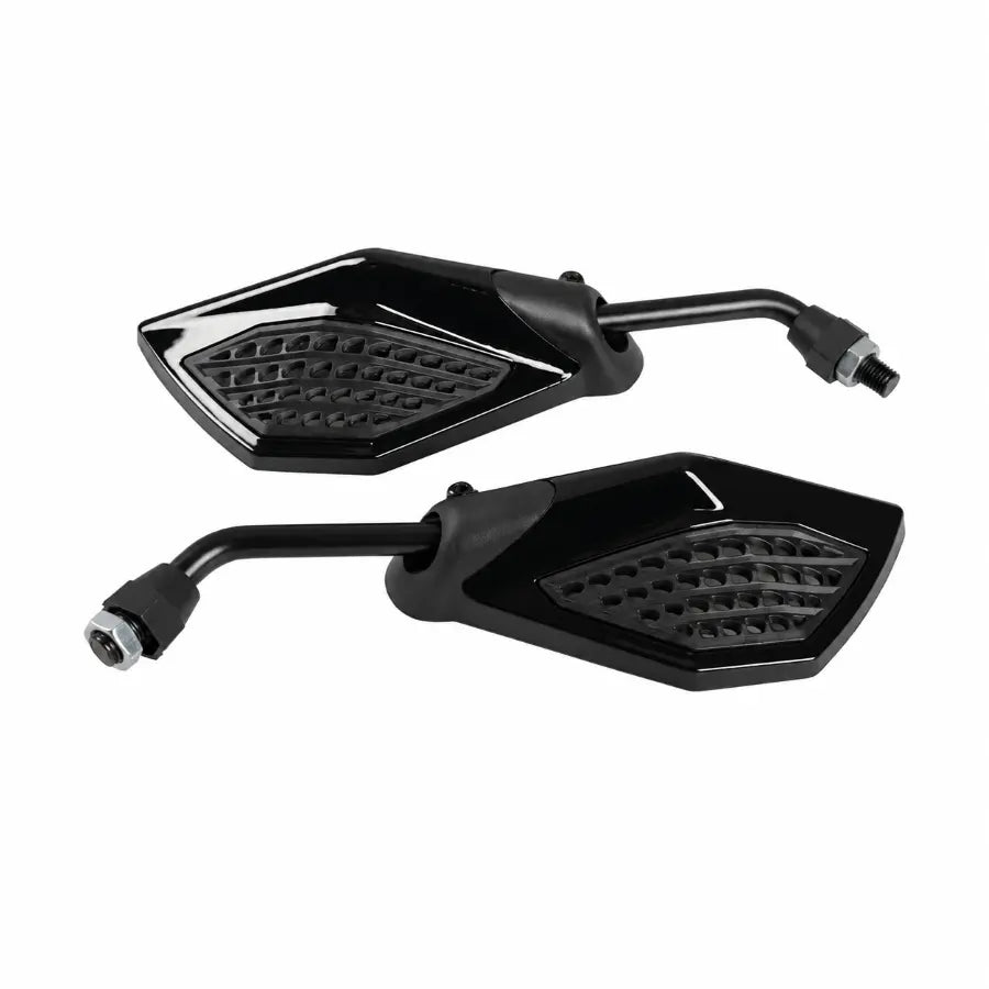 GMA Honeycomb Rear View Mirrors Universal - (Honda, Yamaha & Suzuki)
