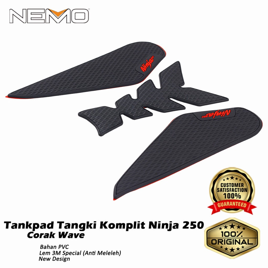 Nemo Tank Pad Tank Complete Corak Wave - Alternate View