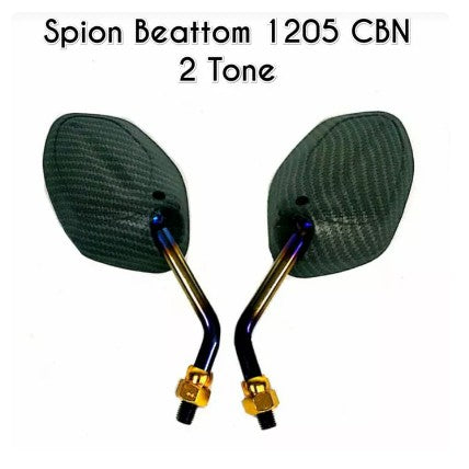 Nemo Mirror Beattom Type 1205 Carbon for Motorcycle Yamaha
