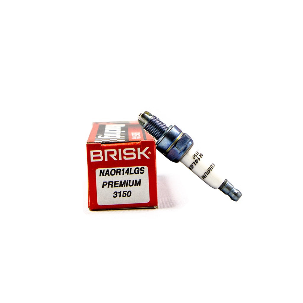 Brisk Busi Motorcycle Premium LGS Type - NAOR14LGS - Alternate View