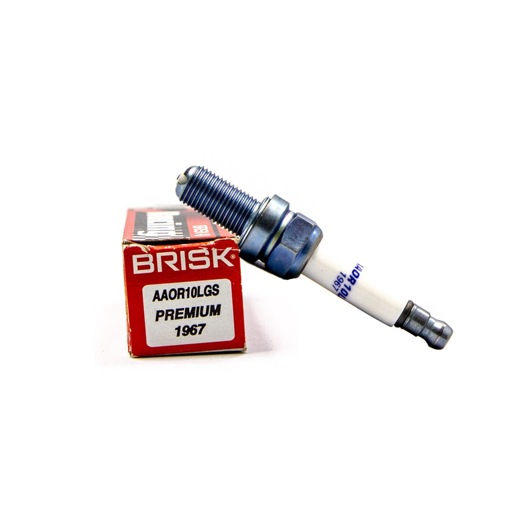 Brisk Busi Motorcycle Premium LGS Type - AAOR10LGS - Alternate View