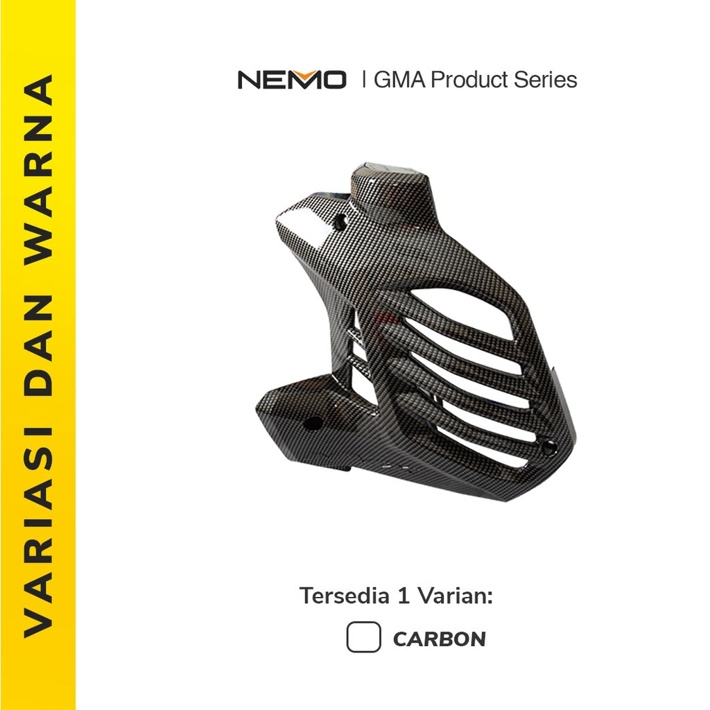 NEMO Cover Radiator Carbon for Yamaha Aerox 155