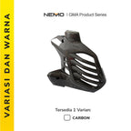 Nemo Cover Radiator Carbon for Yamaha Aerox 155 Old - Alternate View