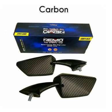 Nemo Mirror Type 1312 Carbon for Motorcycle Honda Yamaha Kawasaki
