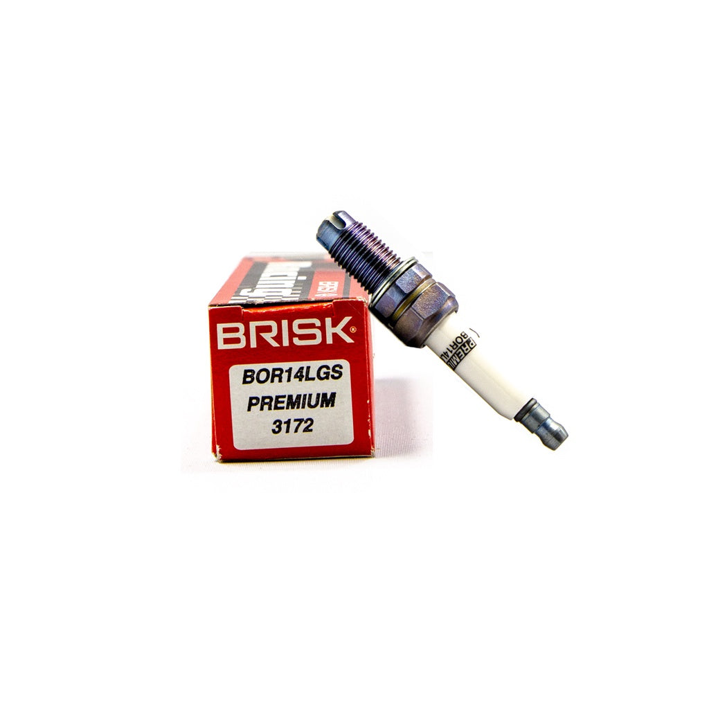 Brisk Busi Motorcycle Premium LGS Type - BOR14LGS - Alternate View