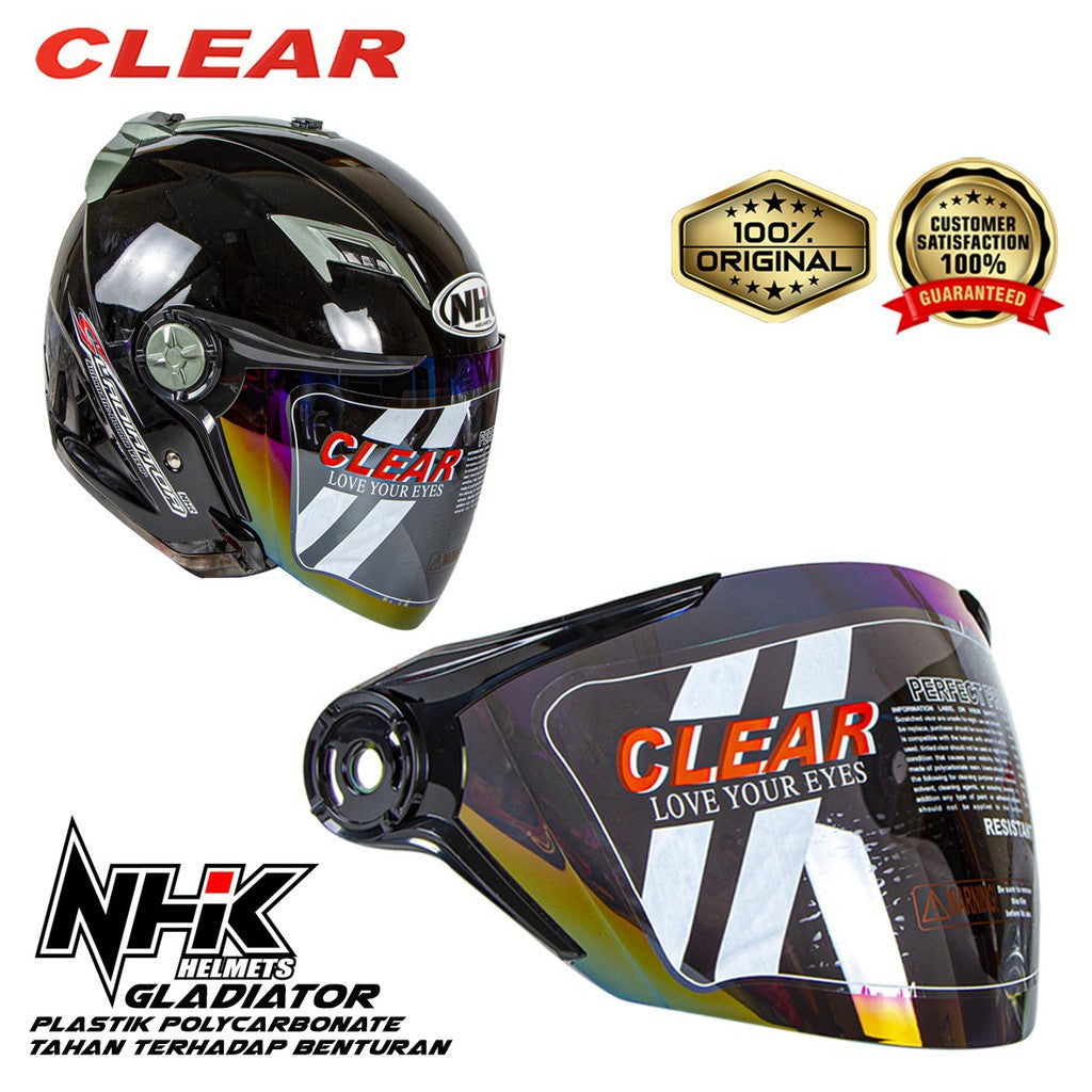 Mirror Helm / Visor Helm CLEAR Gladiator (No.36)