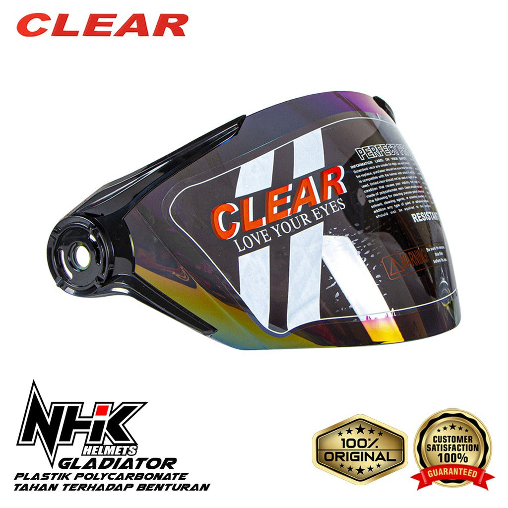 Helmet Visor / Helmet Visor CLEAR Gladiator (No.36) - Alternate View