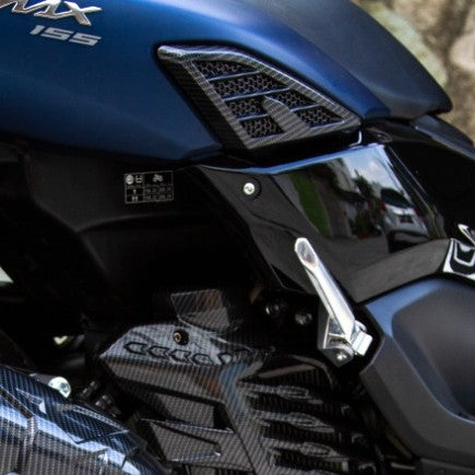 Nemo Cover Footstep Rear / Body Samping Carbon for Yamaha NMAX 2020