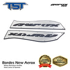 TST Bordes / Footstep Kaki Stainless Steel Yamaha Aerox New Connected