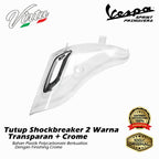 Virtu Cover Shock Absorber Absorber Vespa I Get Sprint Primavera Transparent Crome - Alternate View