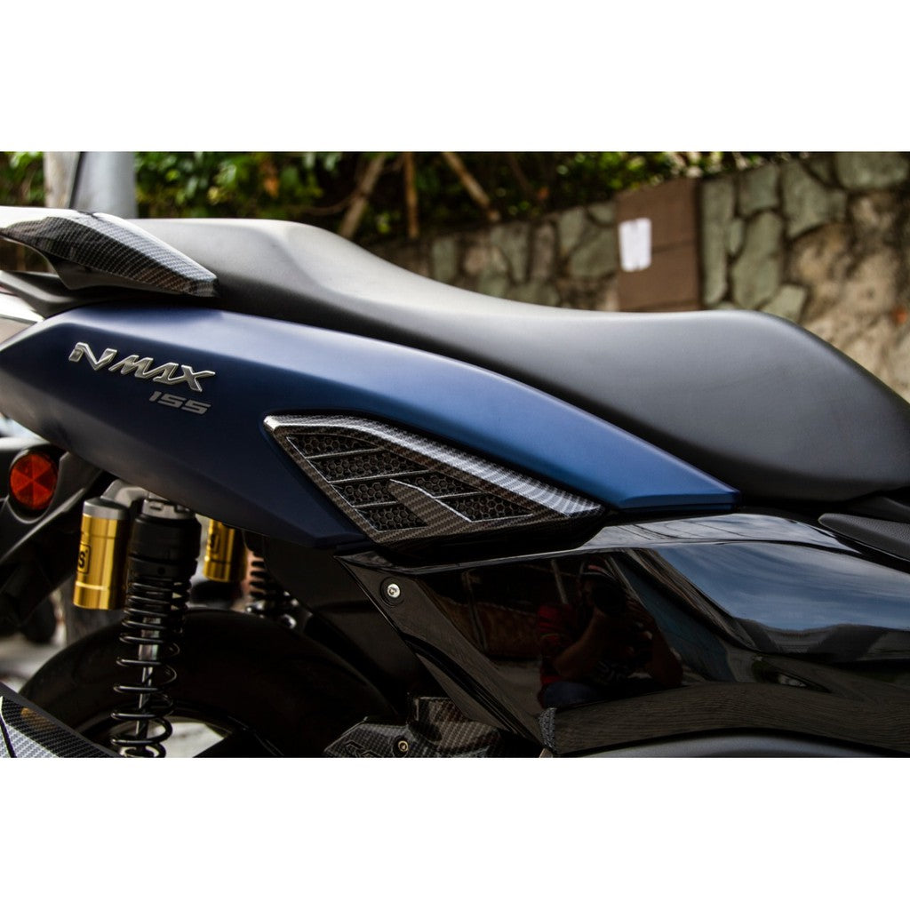 Nemo Cover Footstep Rear / Body Samping Carbon for Yamaha NMAX 2020 - Alternate View