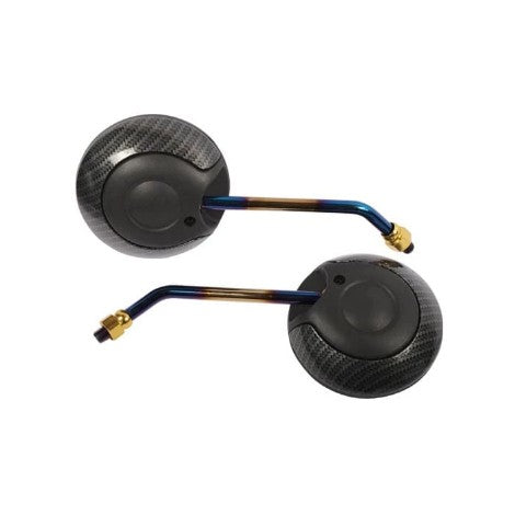 TST Mirror Type 1329 Carbon 2 Tone for Motorcycle Honda