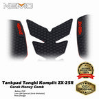 Nemo Tank Pad Tank Complete ZX-25R Corak Honey Comb