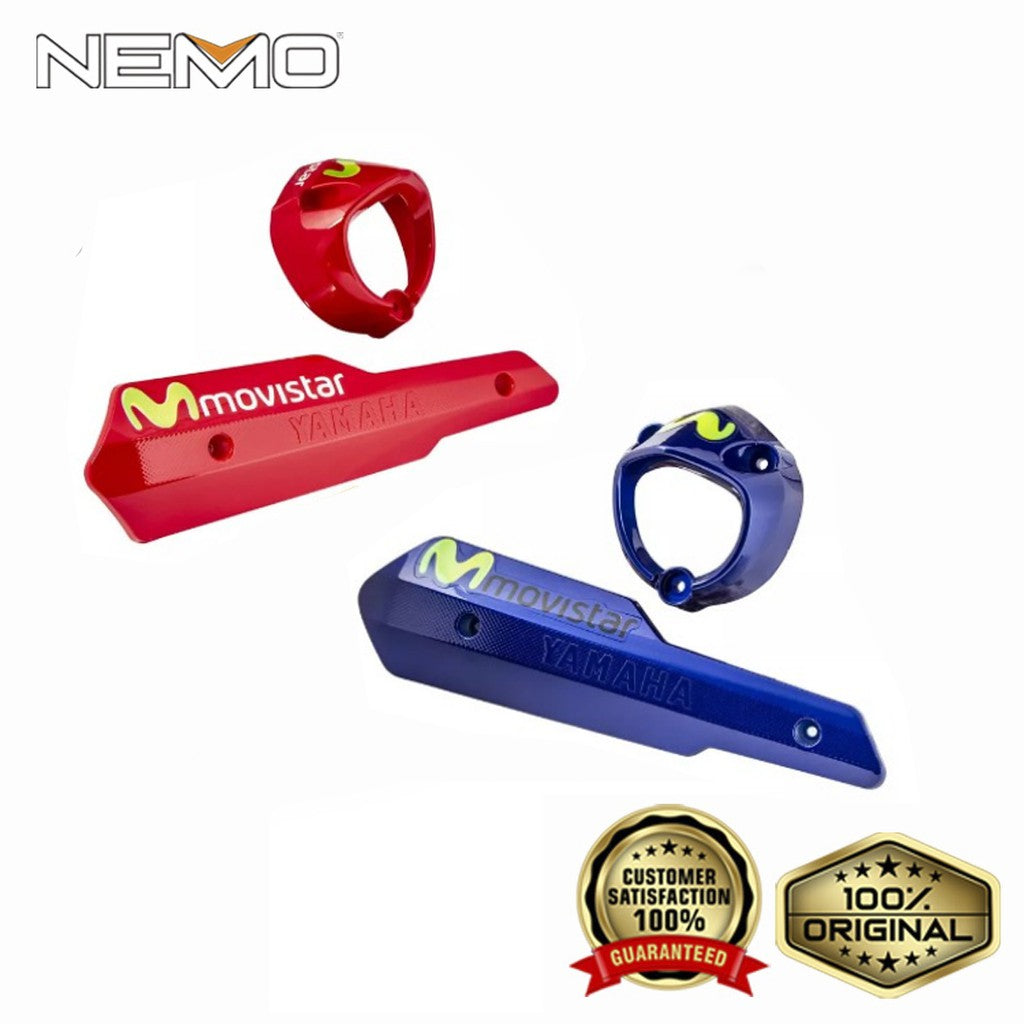 Nemo Protector and Cover Exhaust Movistar for Yamaha Jup Mx King