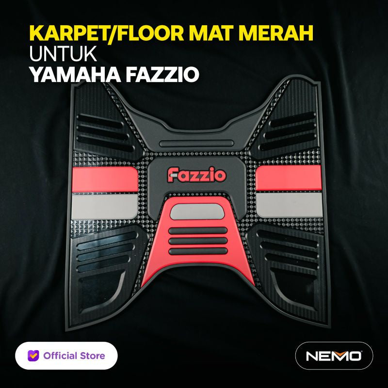 NEMO Rubber Floor Mat Thick for Yamaha Fazzio