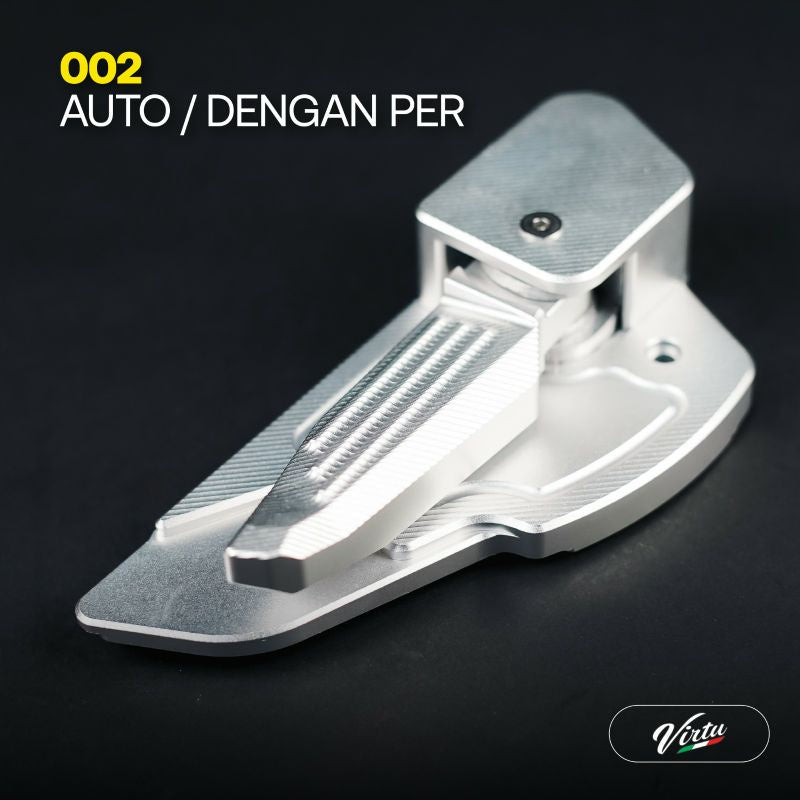VIRTU Footstep Rear for Vespa Piaggio Sprint Primavera - Alternate View