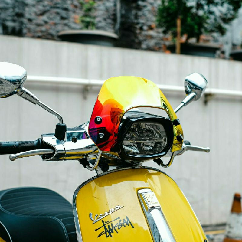 Virtu Windshield Type Malta Iridium Vespa Sprint 3V & IGET