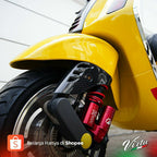 Virtu Cover Shock Absorber Absorber Vespa I Get Sprint Primavera Carbon Kevlar