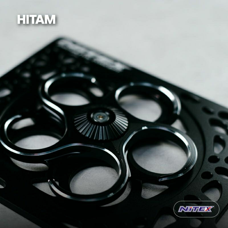 NITEX Cover Radiator + Fan Alumunium CNC Yamaha New NMAX / Aerox New - Alternate View