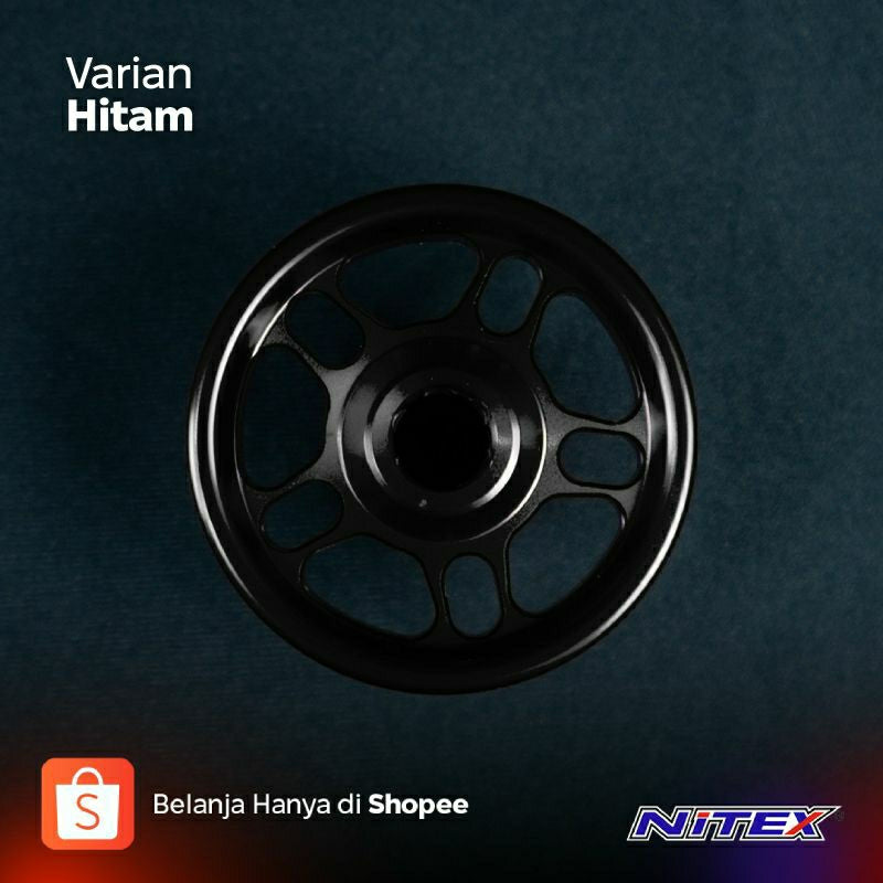 NITEX Cover Nut As Wheel Rear Aluminium CNC Yamaha XMAX Connected 2023 - Alternate View
