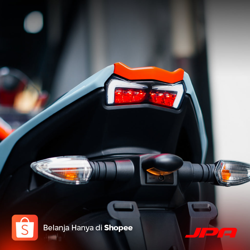 JPA Tail Light Brake Stop Led + Turn Signal Turn Signal Yamaha Aerox Connected - Alternate View