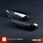 NEMO Cover Tail Light and Turn Signal Carbon X-Max 2016 - 2022