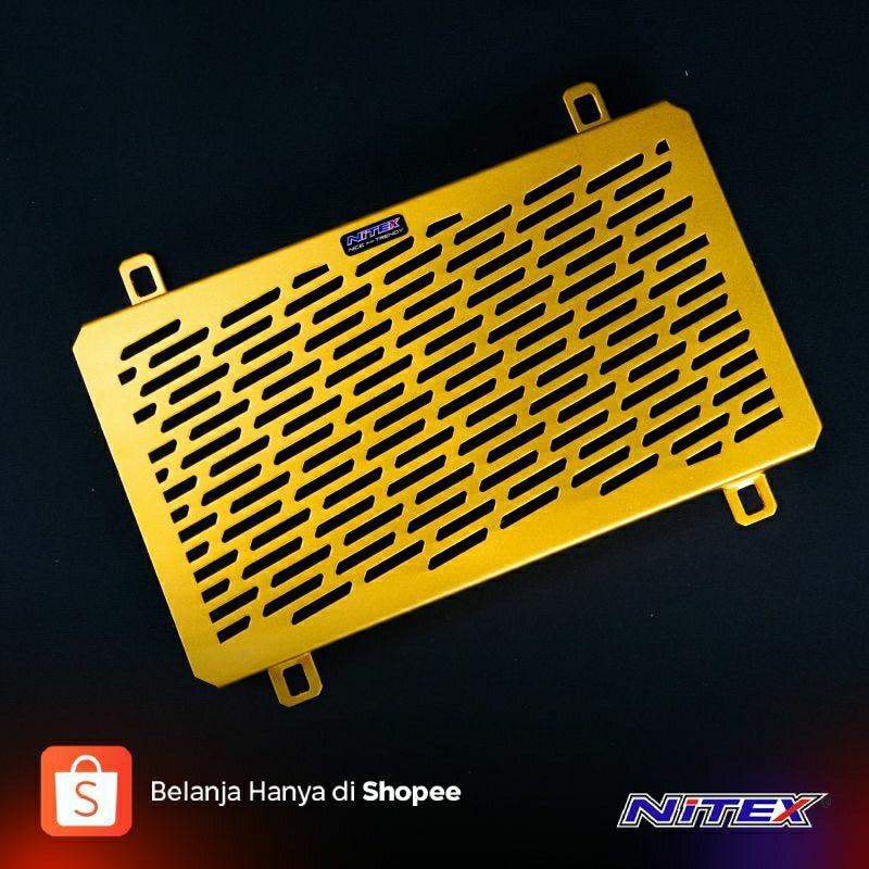 NITEX Cover / Cover Radiator CNC Ninja 250 Injection / Fi 2013 - 2017 - Alternate View