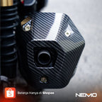 NEMO Cover / Cover Ujung Exhaust Carbon Honda ADV 160