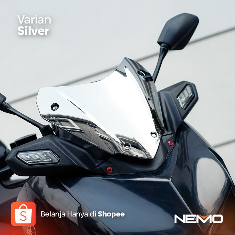 NEMO Windshield / Visor Iridium New XMAX Connected Type Sporty