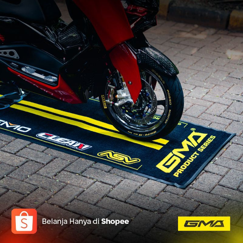 NEMO Floor Mat motorcycle Universal for Di Garasi - Alternate View