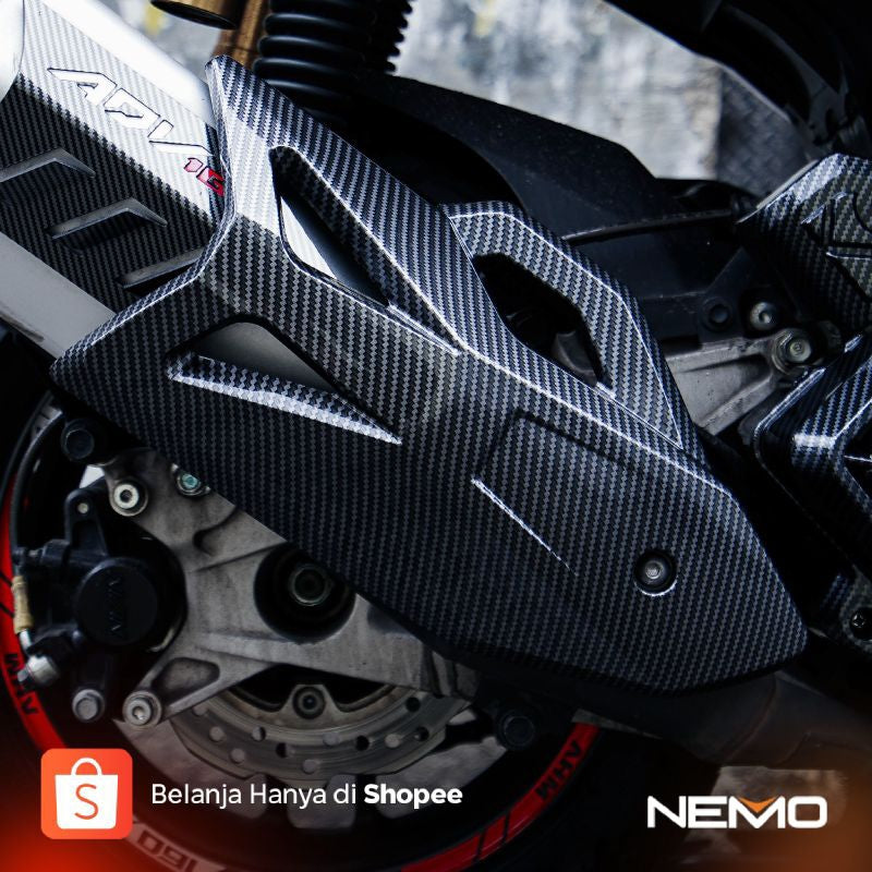 NEMO Cover Exhaust Carbon Honda ADV 160