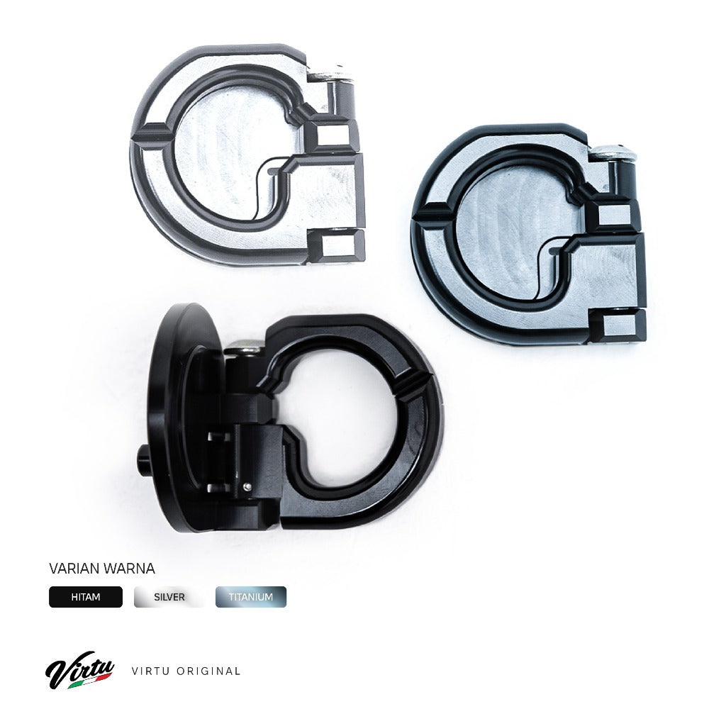 VIRTU Gantungan Barang CNC for Vespa Piaggio GTS and S