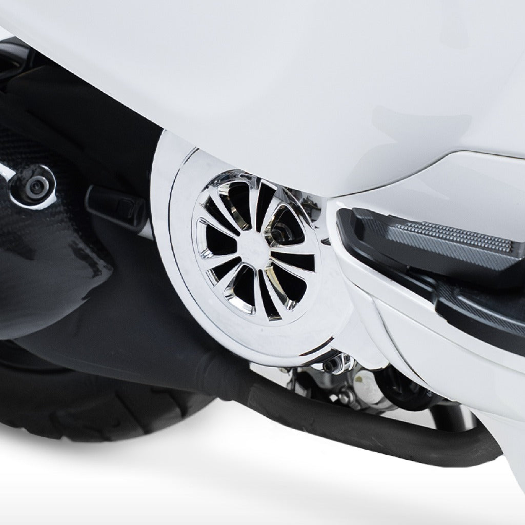 Virtu Cover Fan Cover Fan Chrome Piaggio Vespa Sprint Primavera LX / S - Alternate View