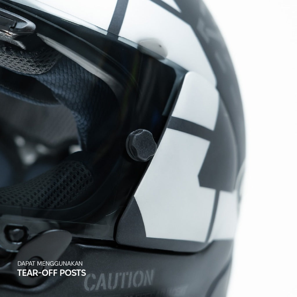 Clean Helmet Visor Photochromic Visor Light Smoke RX-7X and Astro GX - Alternate View