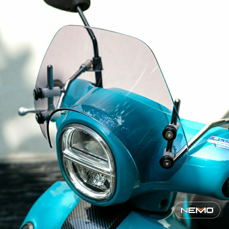 NEMO Windshield / Visor Yamaha Fazzio Type Shark - Alternate View
