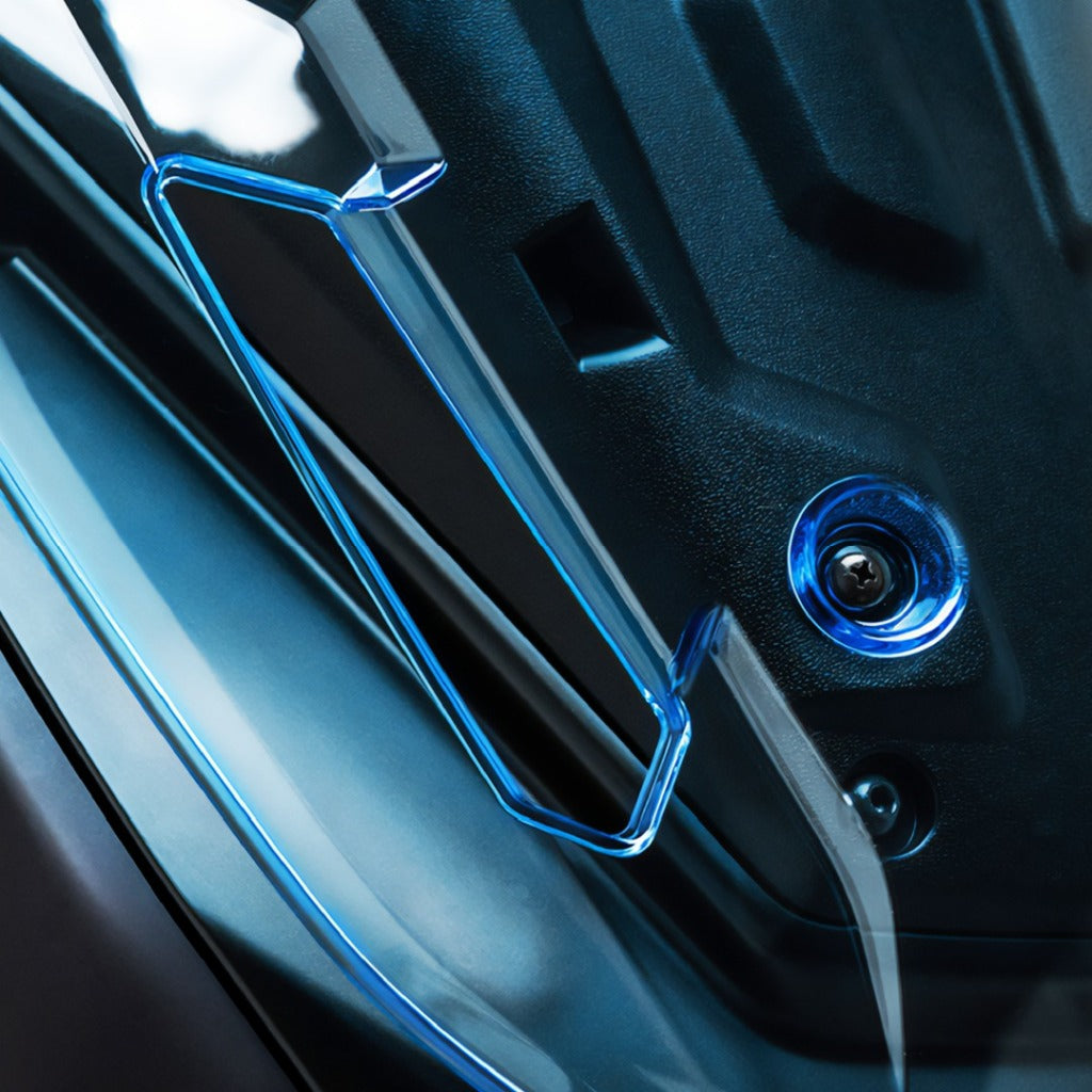 NEMO Windshield Thanos Light Blue Yamaha NMAX Neo and Turbo - Alternate View