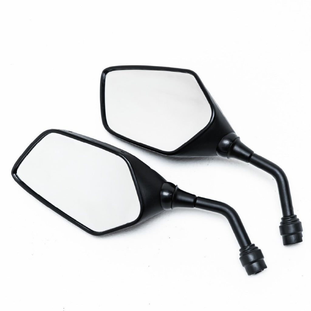 Nemo Mirror 1372 Nova Short Drat Honda and Yamaha - Alternate View