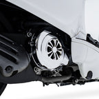Virtu Cover Fan Cover Fan Chrome Piaggio Vespa Sprint Primavera LX / S