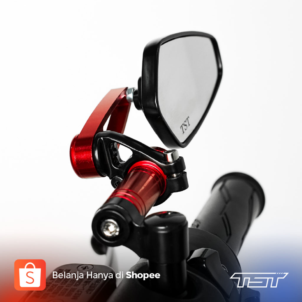 TST Mirror Type 1263 CNC for Motorcycle Honda Yamaha Suzuki Universal