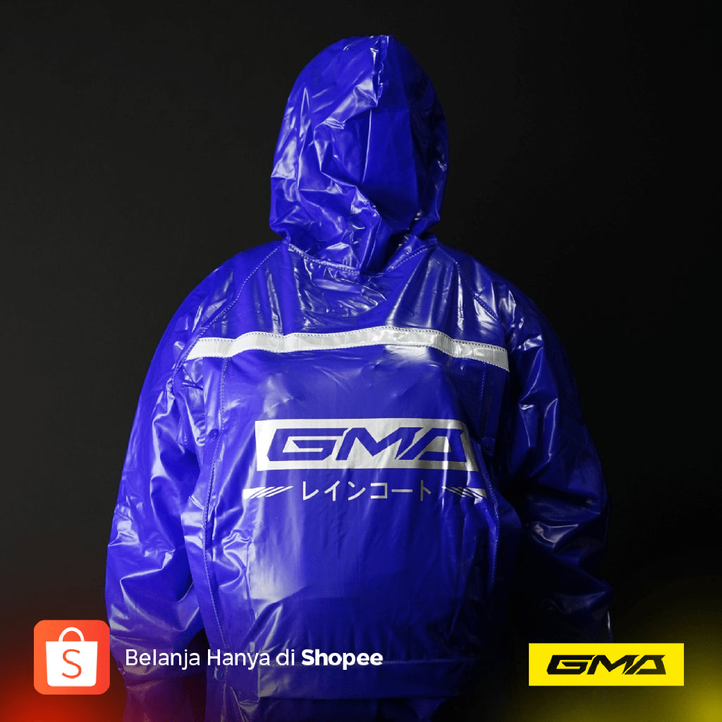 Jas Hujan Stelan Rubber / Rubber Type GMA 6 (Backpack)