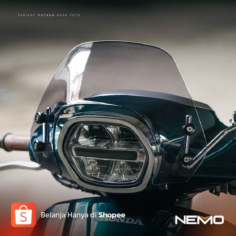 NEMO Windshield / Visor Honda Stylo Type Shark - Alternate View