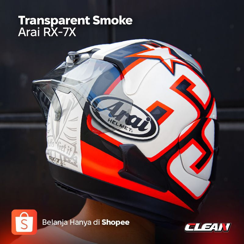 CLEAN Spoiler Helm Arai RX 7X