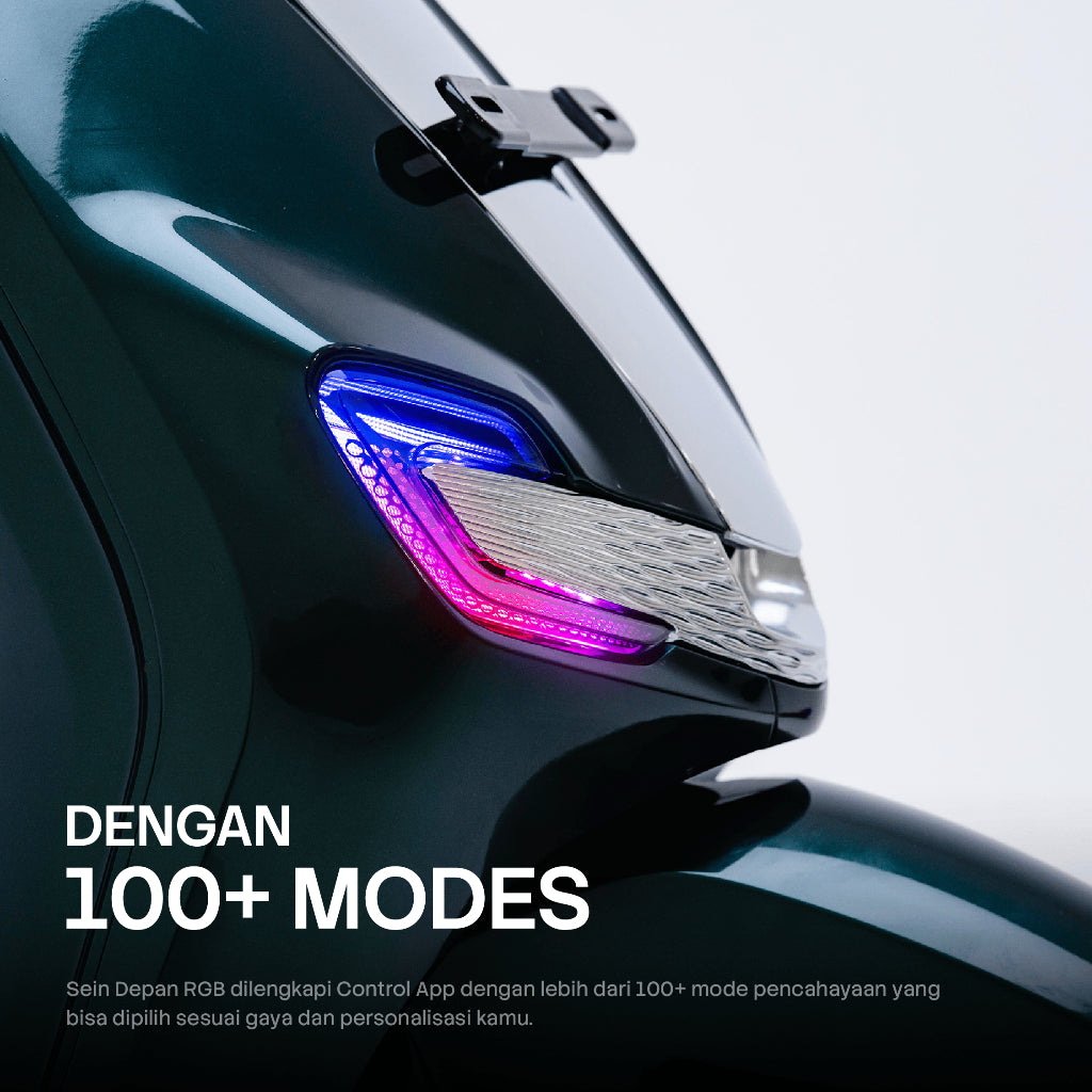 JPA Turn Signal Front RGB Stylo 160 - Alternate View