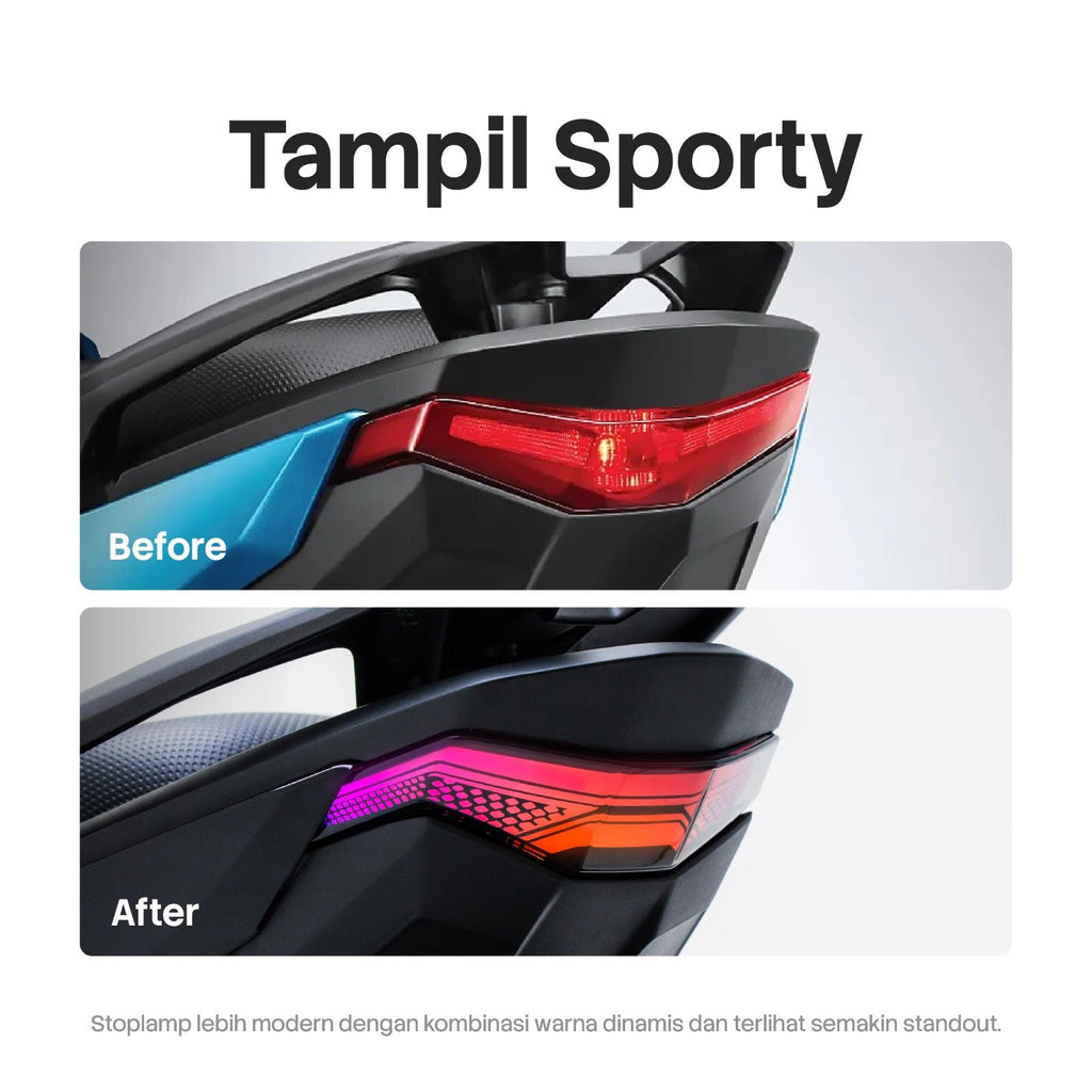 JPA Tail Light / Tail Light Laser RGB Vario 125 Advance and Street / K2VB (2026)