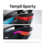 JPA Tail Light / Tail Light Laser RGB Vario 125 Advance and Street / K2VB (2026)